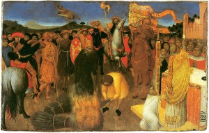 Burning-of-a-heretic--_Sassetta--Melburn_museum