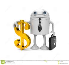 robot businessman